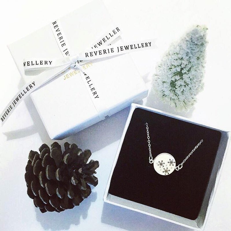 REVERIE JEWELLERY -圣诞雪花项链/手链 - 项链 - 其他金属 灰色