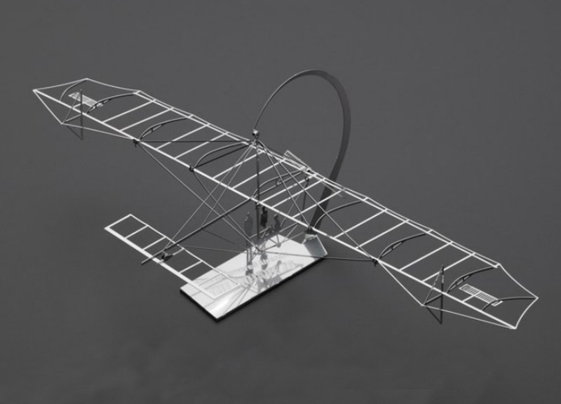 [SUSS] 日本进口Aerobase 不锈钢The Mojave 76金属高质感复古人力飞行机-现货 - 其他 - 其他材质 灰色