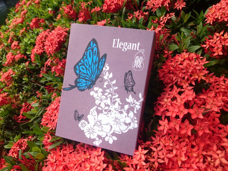 【蒋堂】金旺来酥 - 花飞蝶舞 ( 明信片 / 凤梨酥) - 蛋糕/甜点 - 新鲜食材 多色