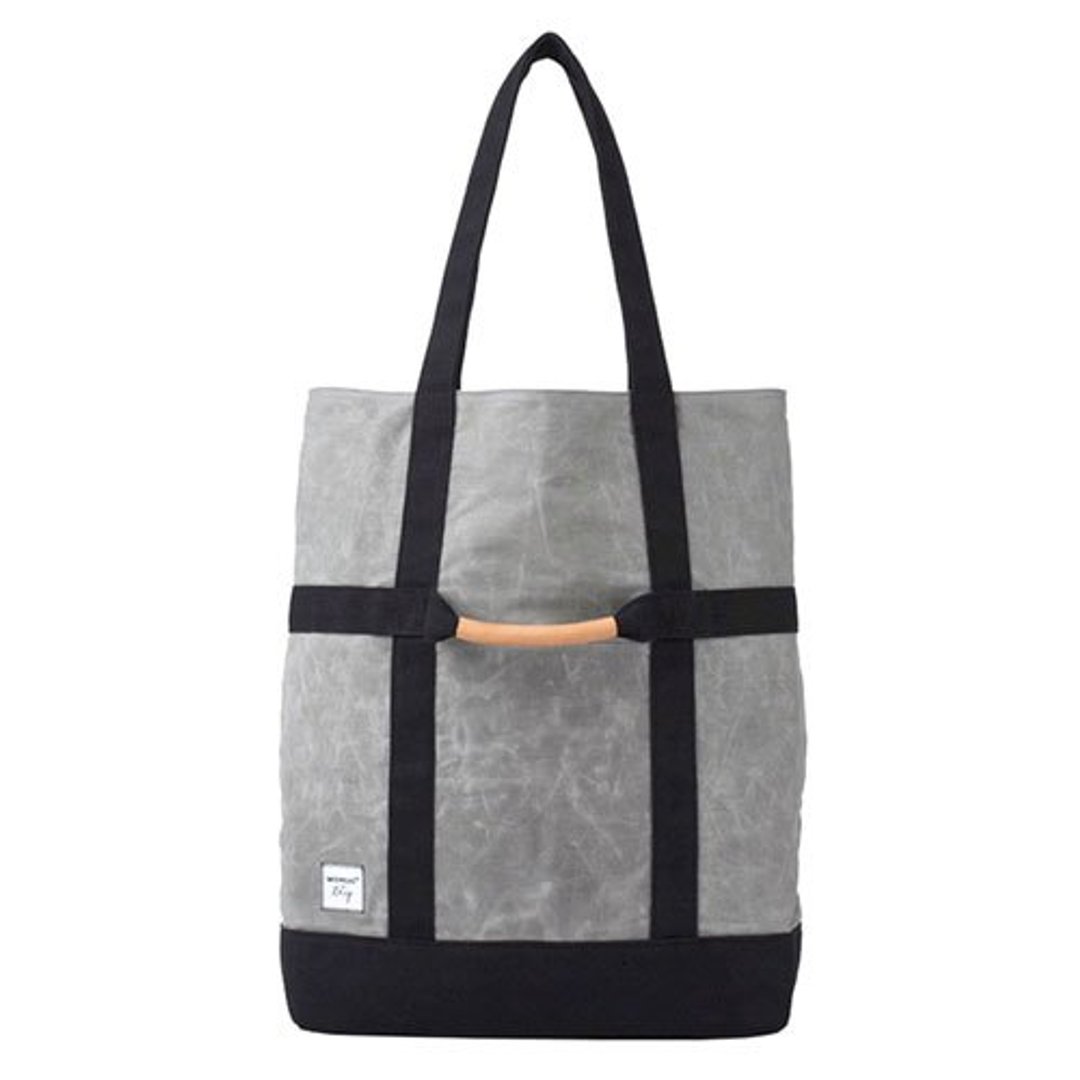 WEMUG 2 way Tote 两用托特包 - 个性灰 - 侧背包/斜挎包 - 棉 灰色