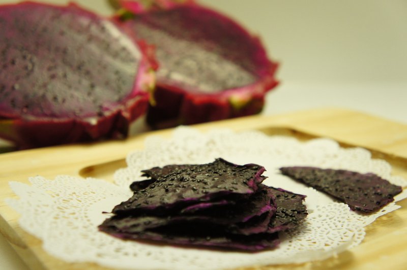 营养师的零添加果干-红艳火龙果果干(季节限定) - 水果干 - 新鲜食材 红色