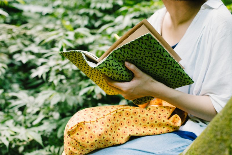 布书衣笔记本-台湾八哥4号 浅绿色 - 笔记本/手帐 - 其他材质 