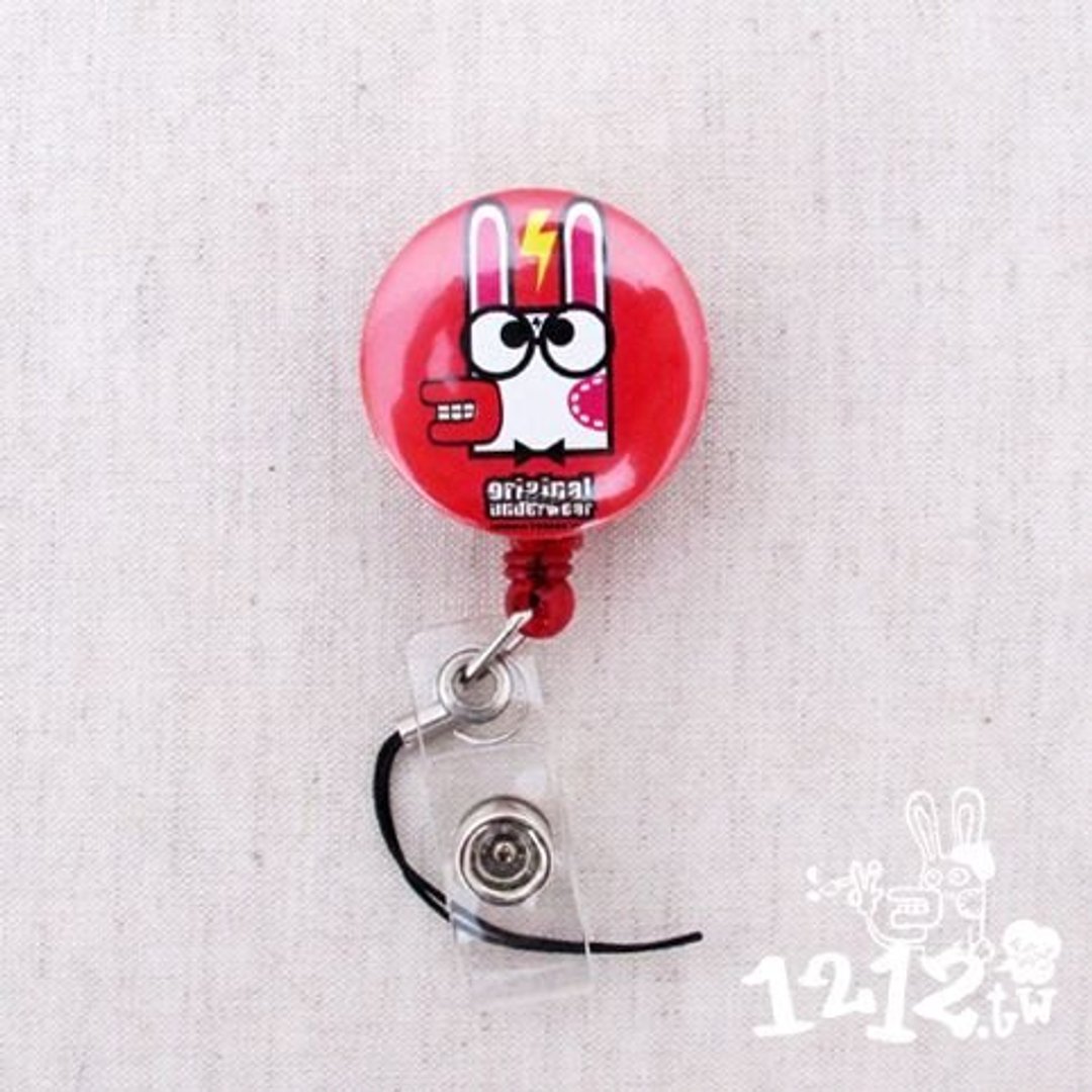 1212玩乐设计伸缩识别证拉绳-波特兔崽宝 - 证件套/卡套 - 防水材质 