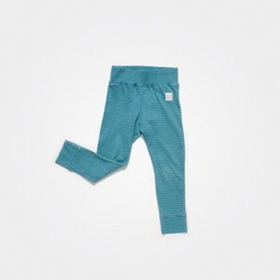 indikidual 蓝色条文legging - 其他 - 棉 蓝色