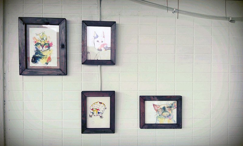 随画定制手工画框 - 其他 - 木头 黄色