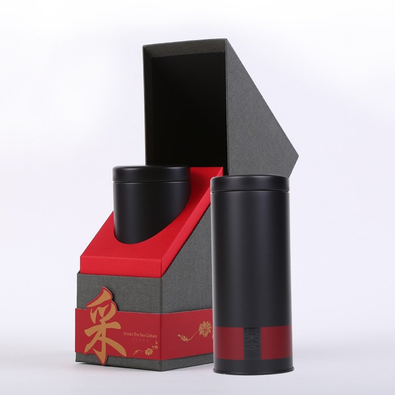 采·时尚散茶单礼盒(特级金萱红茶) - 茶 - 新鲜食材 红色