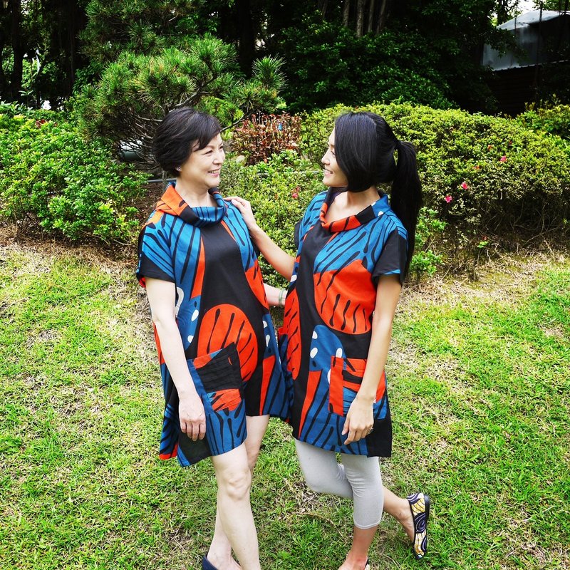 ｜最后一件｜洋嘎经典 - 短袖翻领小洋装 - 毕卡索先生你好！ - 洋装/连衣裙 - 其他材质 红色