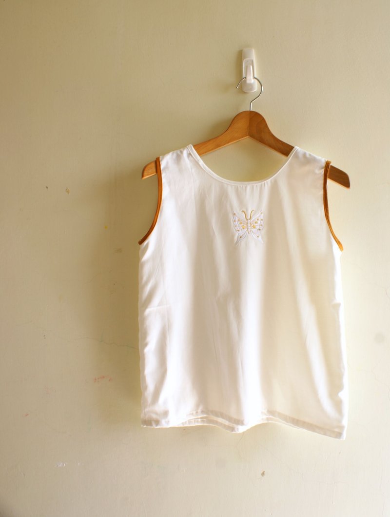 蝴蝶飞 - 女装背心 - 其他材质 白色