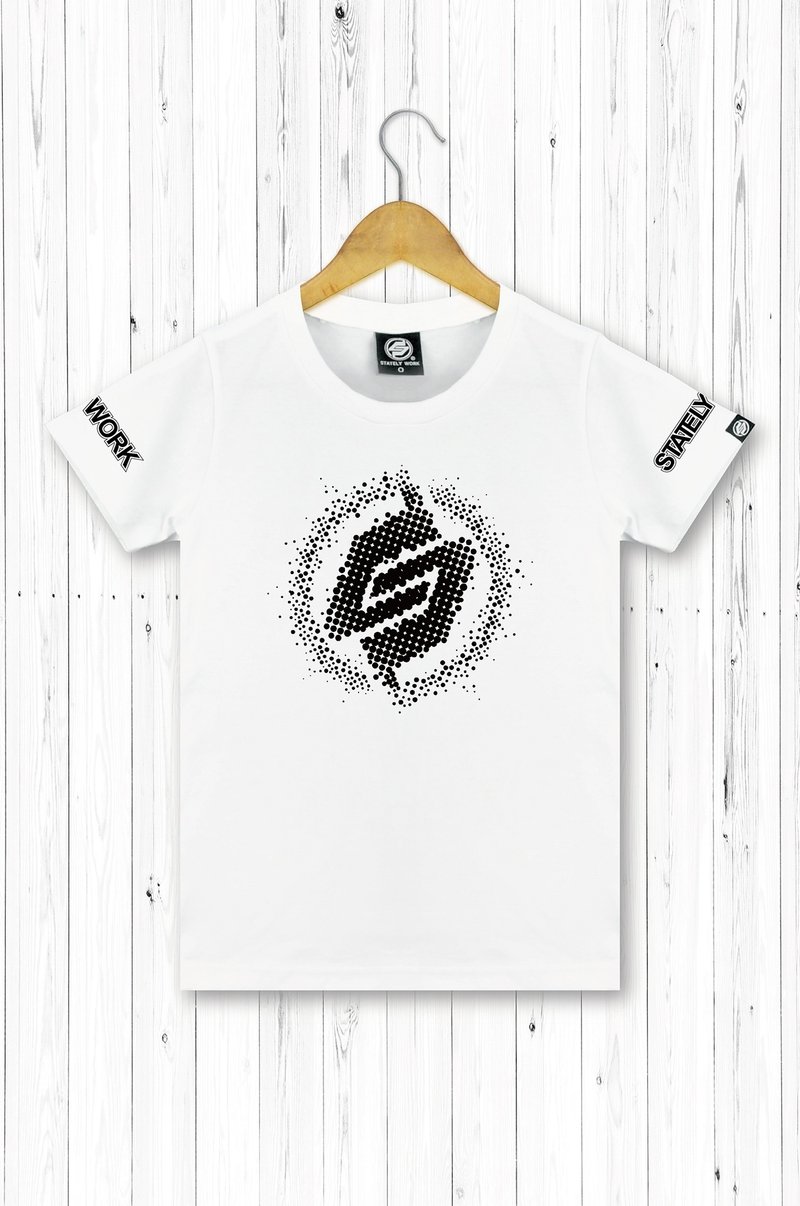 STATELYWORK 网点LOGO T-女短T桖-白 - 女装 T 恤 - 其他材质 白色