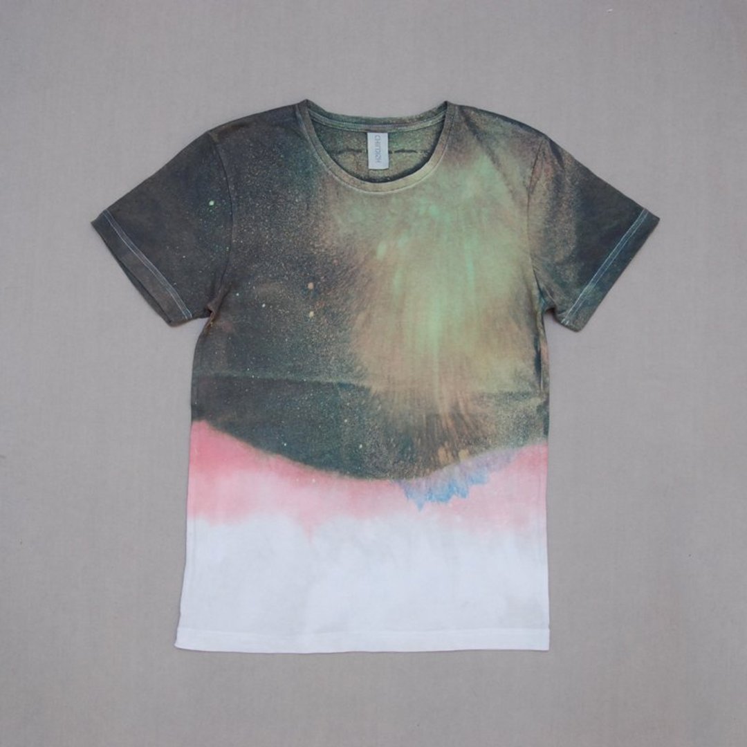 JainJain/childish手工染制T-shirt - 女装 T 恤 - 其他材质 多色