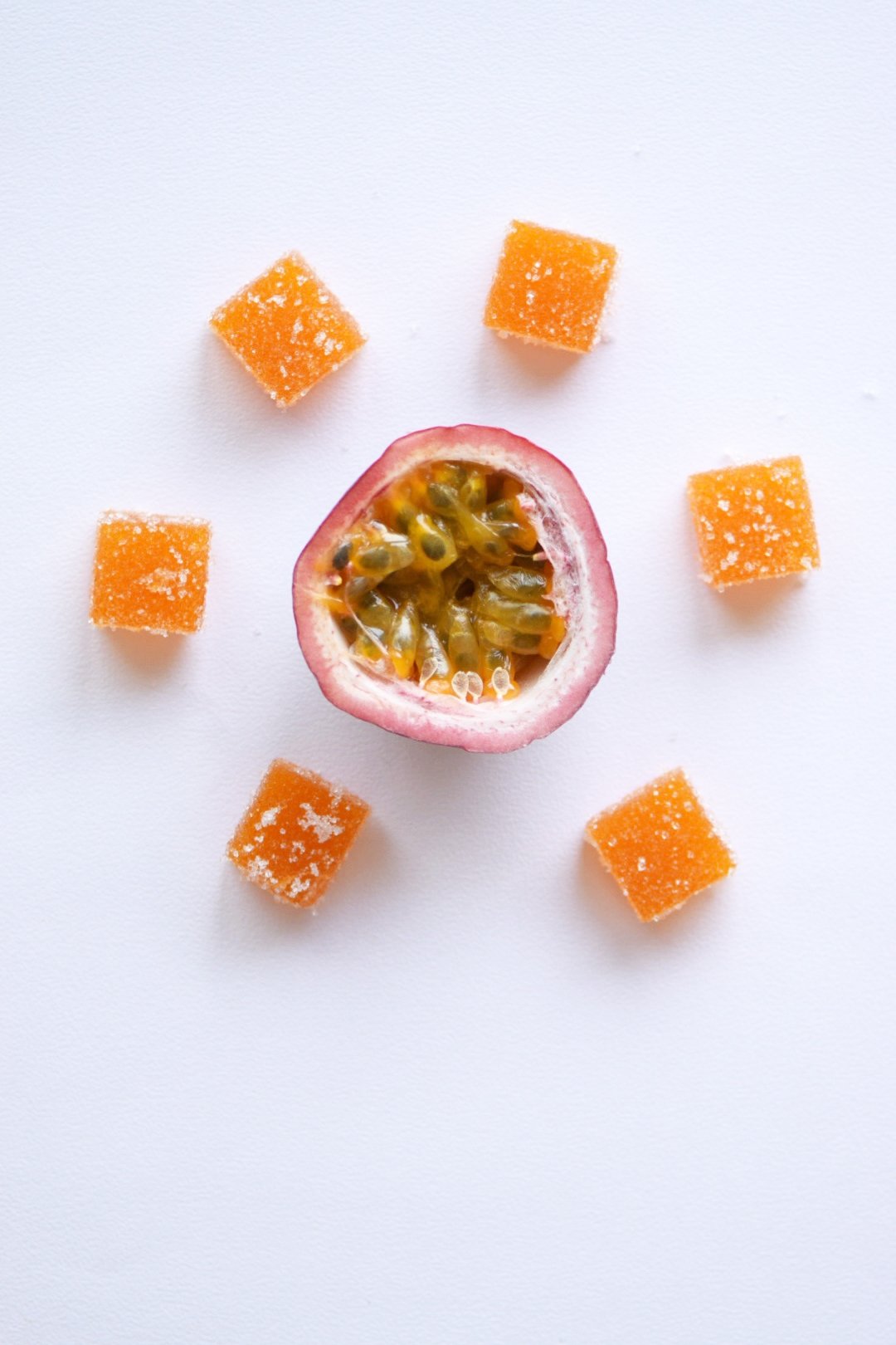 【百香果】 干果酱 （1片装/盒） - 零食/点心 - 新鲜食材 橘色