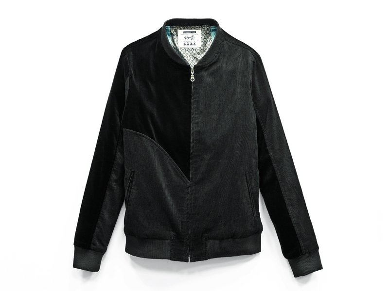 Joaquin 绒布短板外套 M号 - 男装外套 - 其他材质 黑色