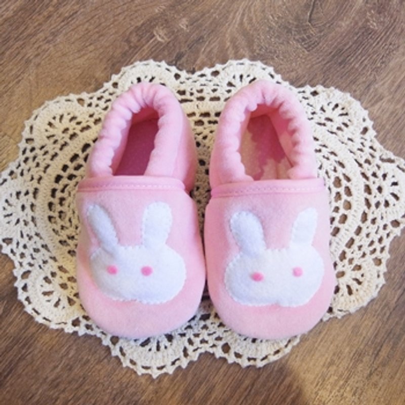 baby毛毛鞋-兔宝宝 - 婴儿鞋 - 其他材质 粉红色