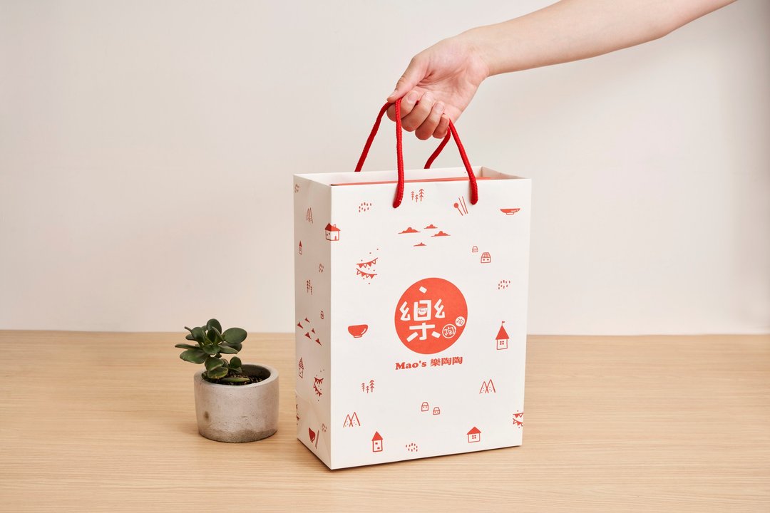 【加购】手提礼品纸袋 - 其他 - 纸 红色