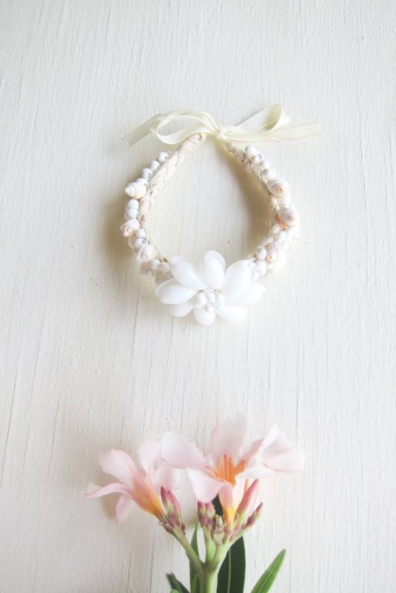 【情人节首选】夏威夷IPO贝殻手环 - 手链/手环 - 其他材质 白色