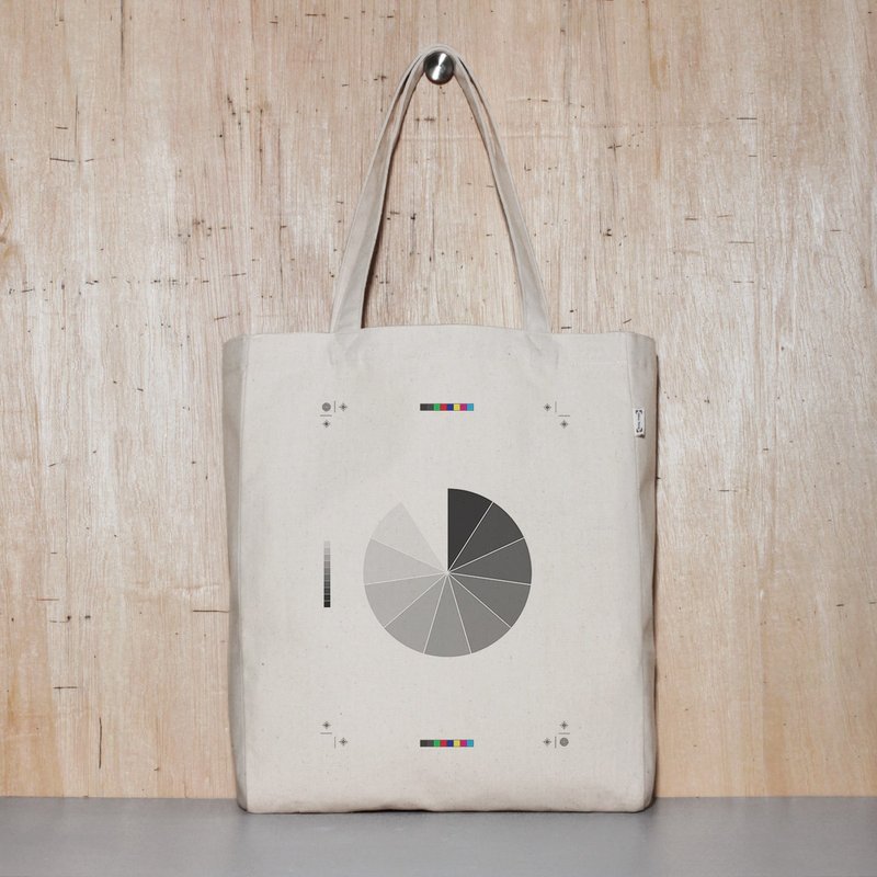 帆布袋 托特包 环保袋 可买空白 - 黑灰白 - 侧背包/斜挎包 - 棉．麻 白色