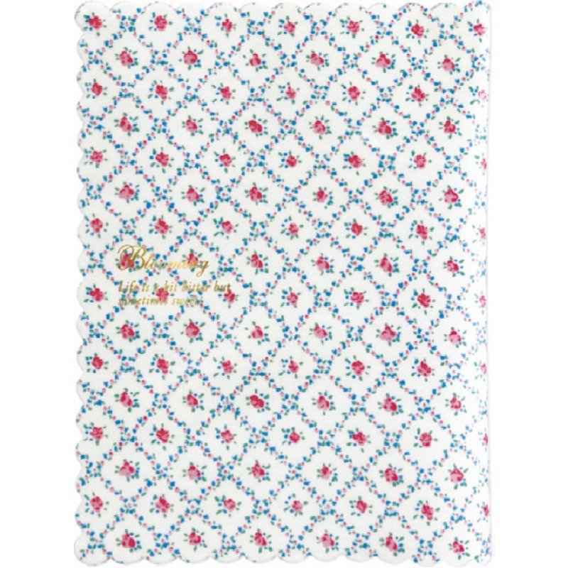 日本【LABCLIP】Frill 系列 Book cover 书套 (小) 白色 - 笔记本/手帐 - 塑料 白色