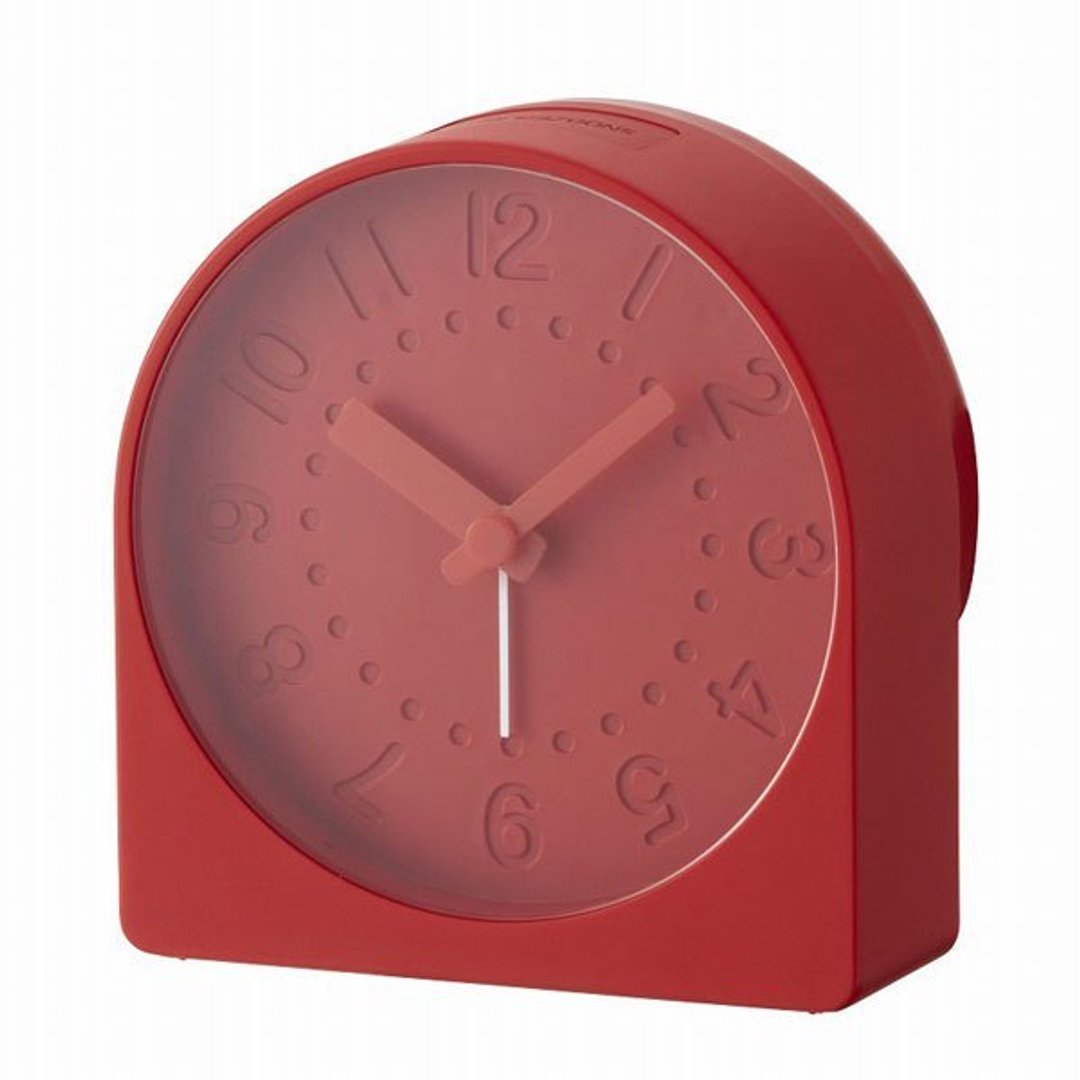TAKUMI / Bell clock - 时钟/闹钟 - 其他金属 红色