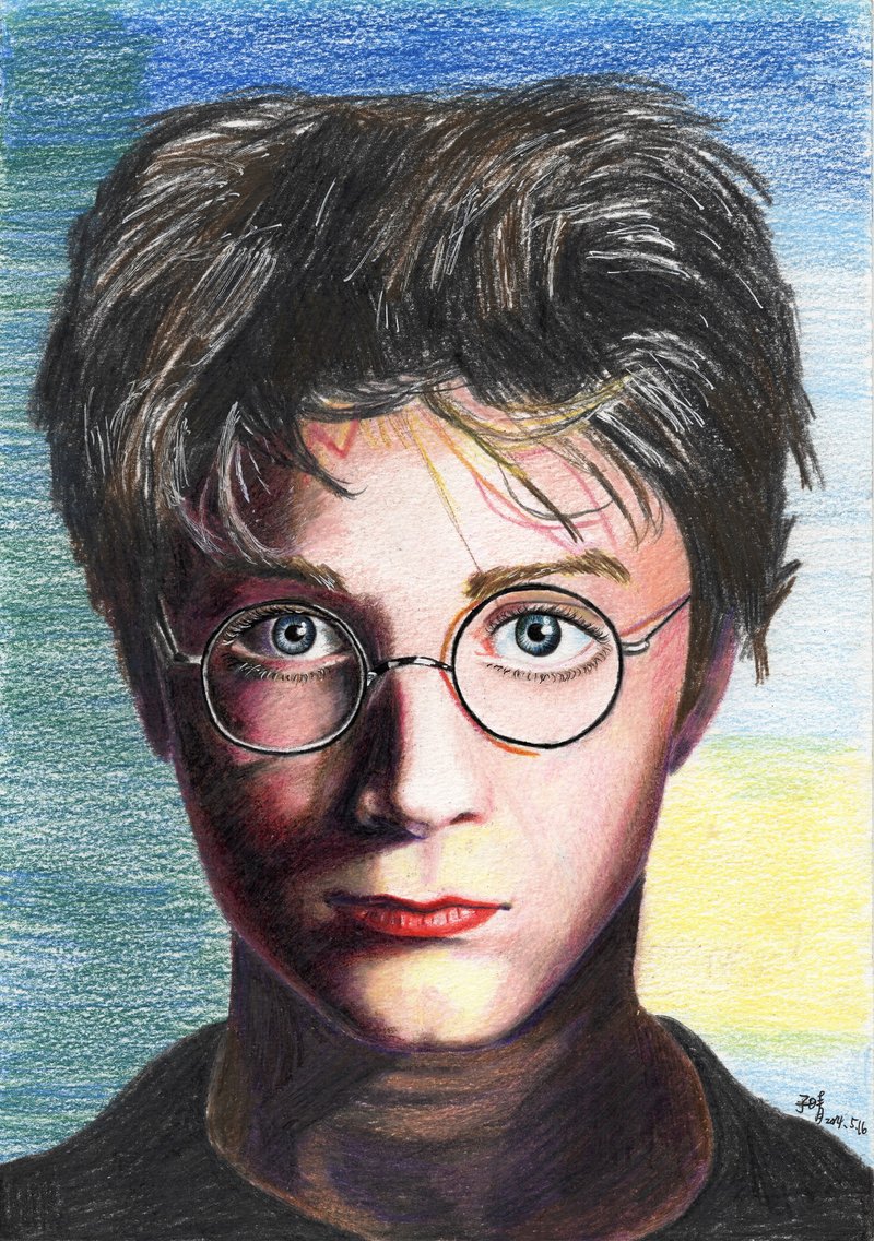 彩虹娃娃【手绘】彩色细致人像 似颜绘 纪念 生日 情人 亲子 定制 - 订制画像 - 纸 多色