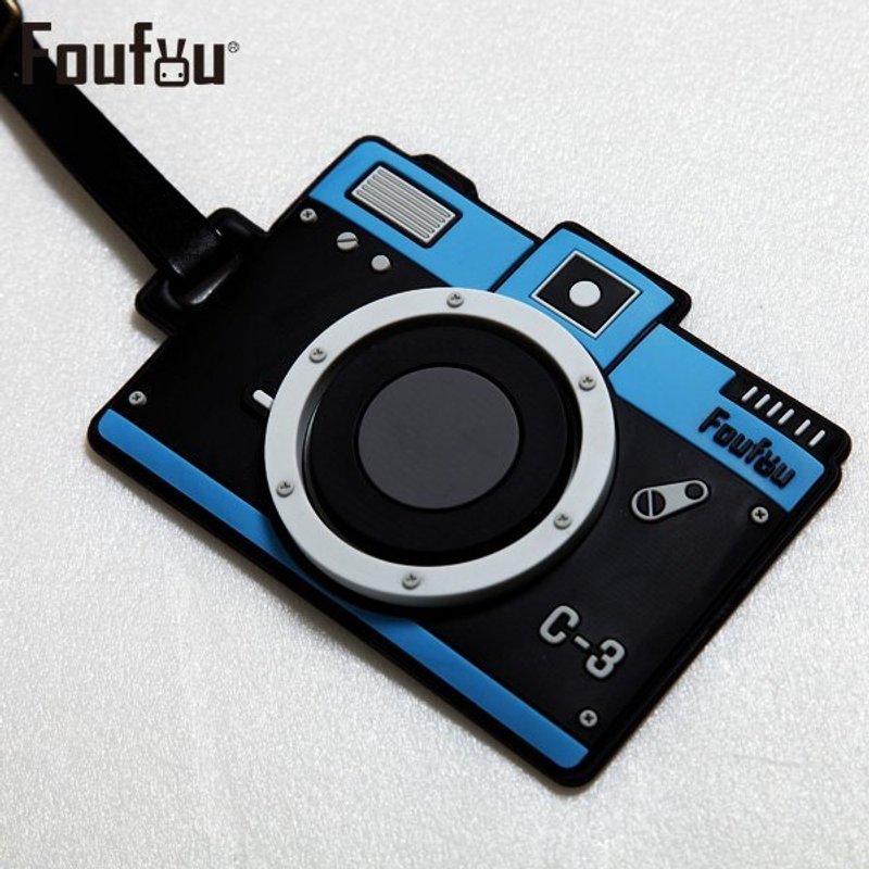 《Foufou》- 立体造型票夹/行李吊牌- 复古相机第三代 - 吊饰 - 其他材质 