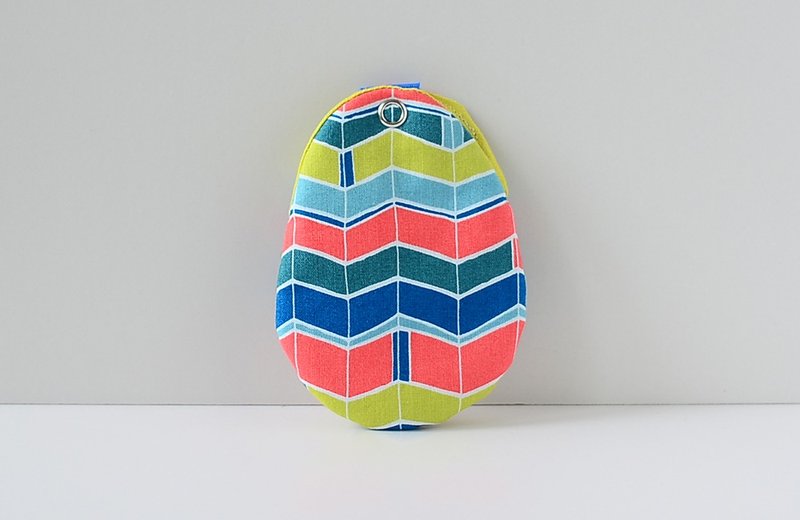 鸡蛋匙包。KeyCozy。彩浪 - 钥匙链/钥匙包 - 其他材质 多色