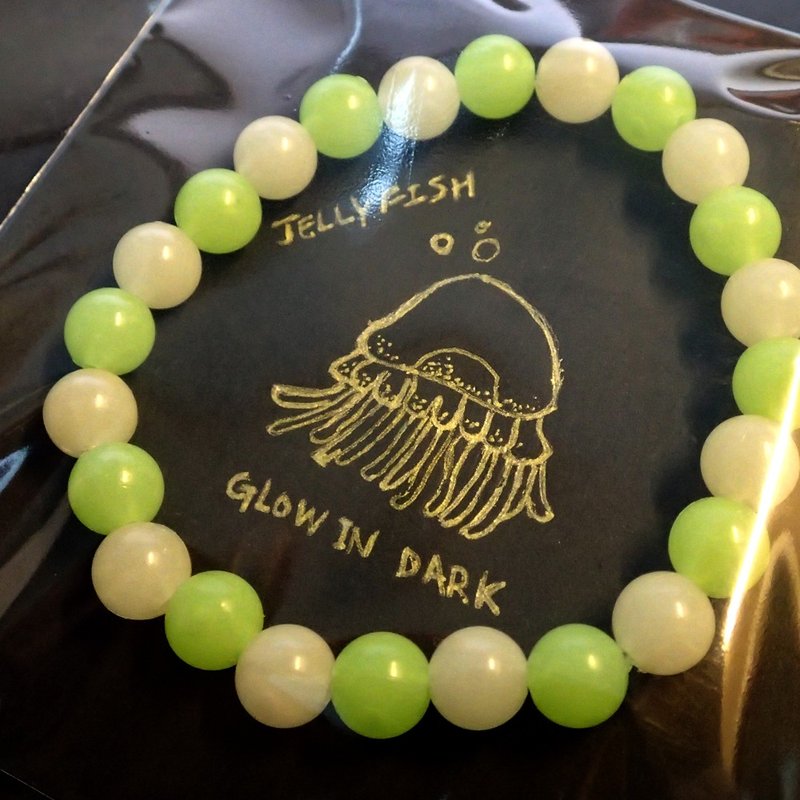 插画手链 : 萤火之歌 ( 夜光 ) 草绿 - 手链/手环 - 其他材质 绿色