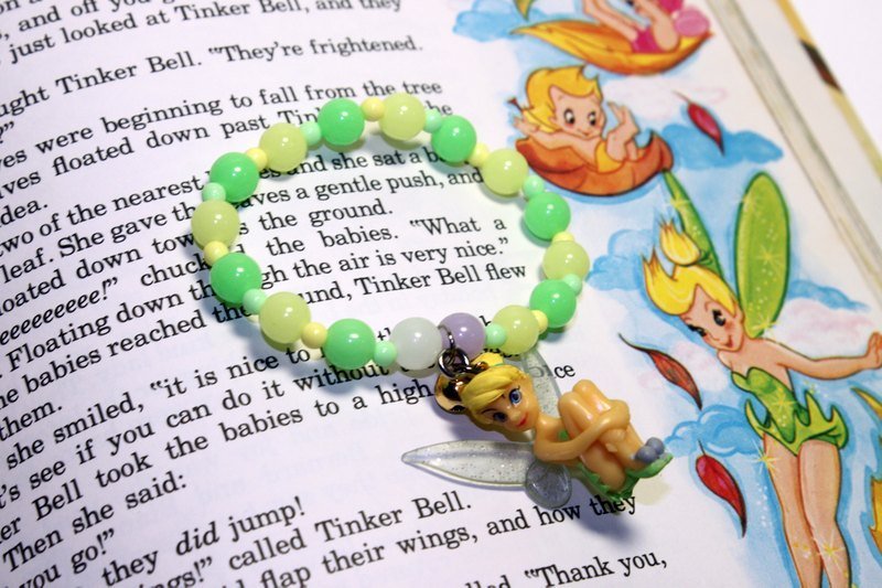 小精灵叮当★玩具手炼 - 手链/手环 - 其他材质 绿色