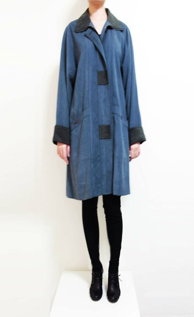 【Wahr】紫藕色大衣外套 - 女装休闲/机能外套 - 其他材质 多色