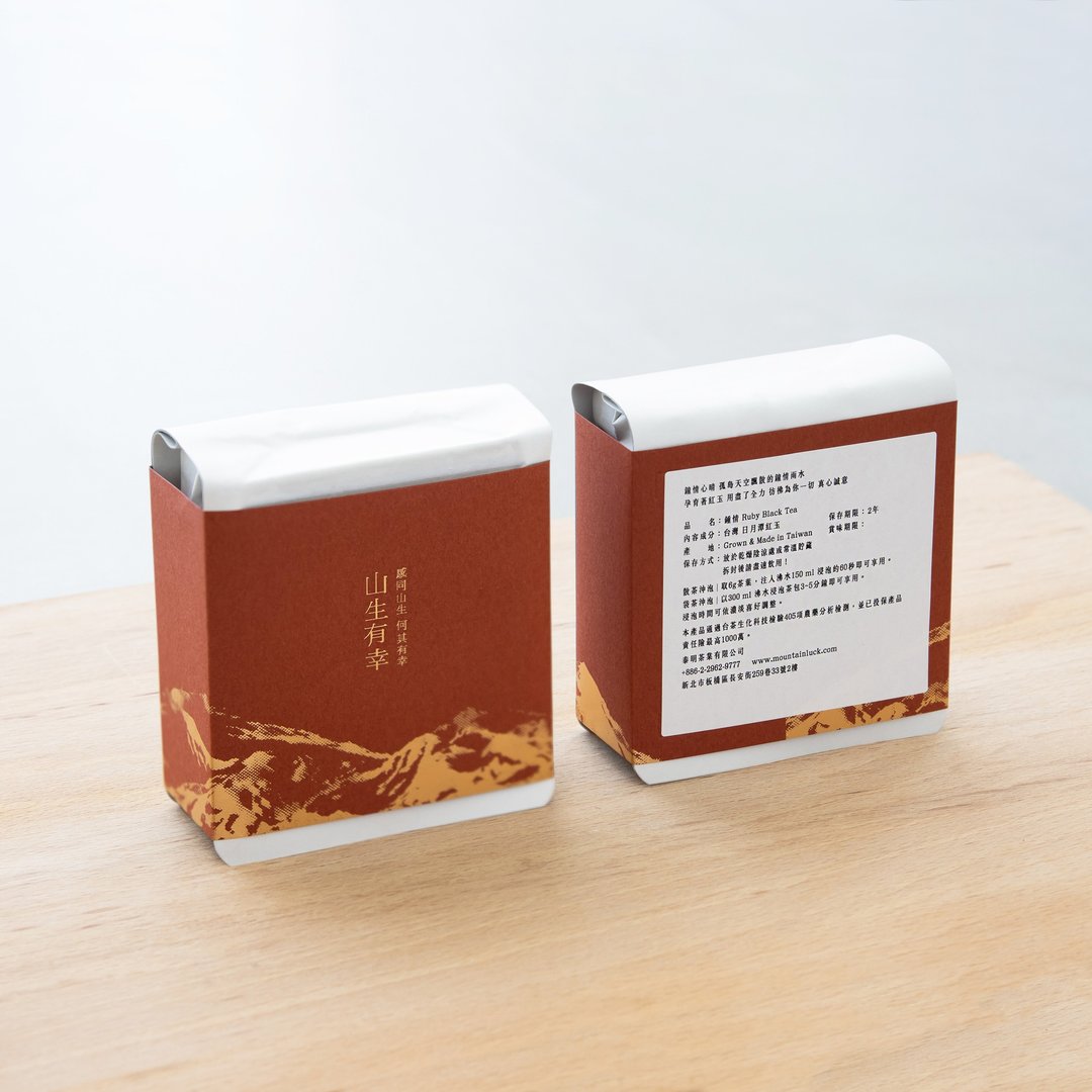 【日月潭 红玉】台湾原叶散茶 80克 - 茶 - 新鲜食材 红色
