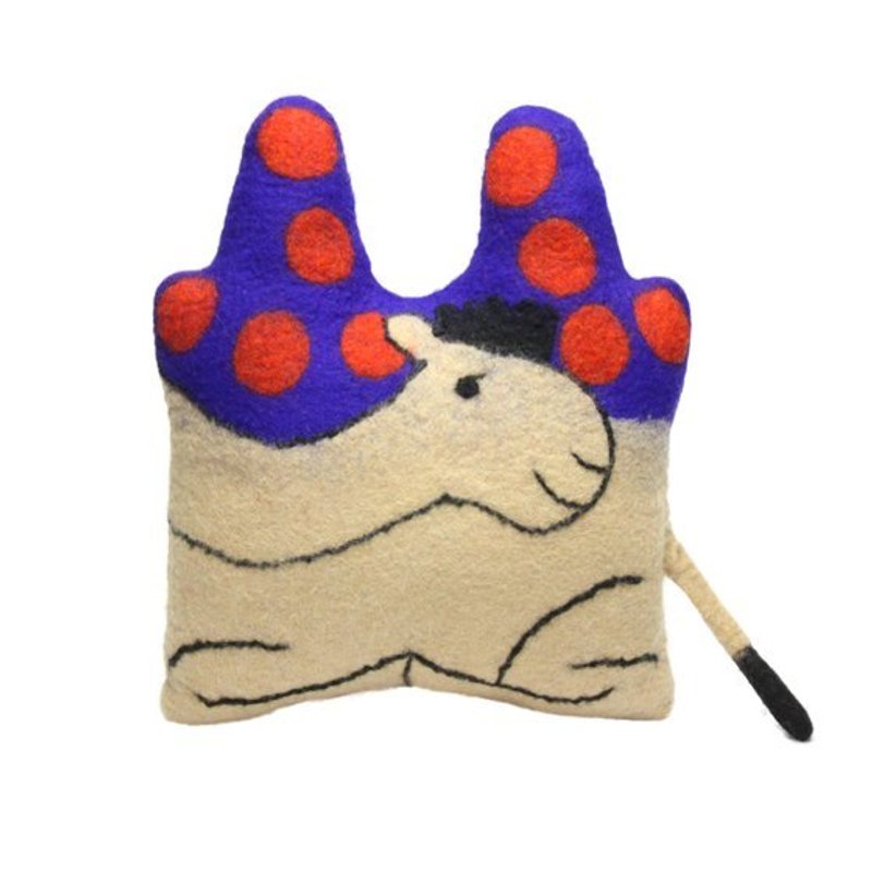 HAMORK·海默克 - 摆饰 - 羊毛 卡其色