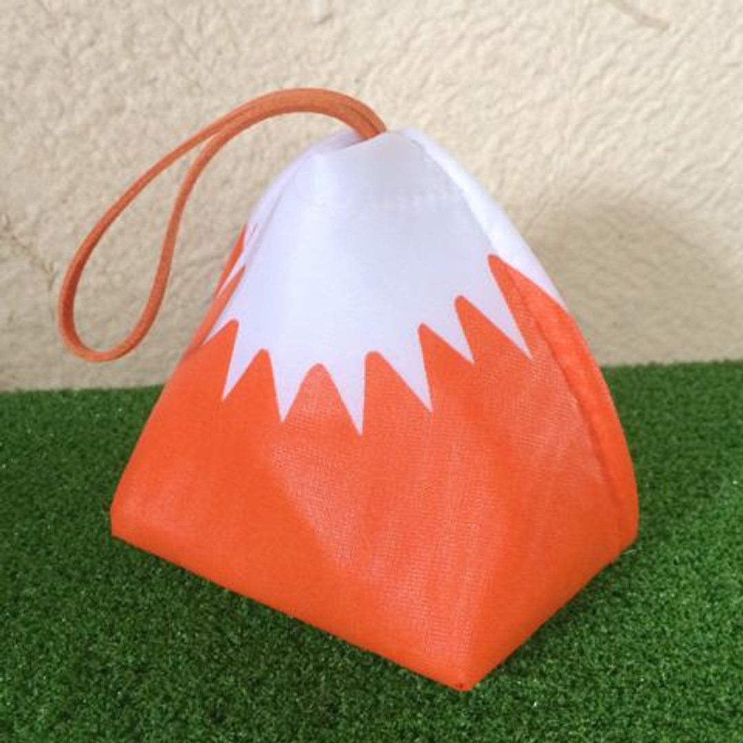 Omusubi purse (red Fuji) Naironokkusu - 其他 - 真皮 