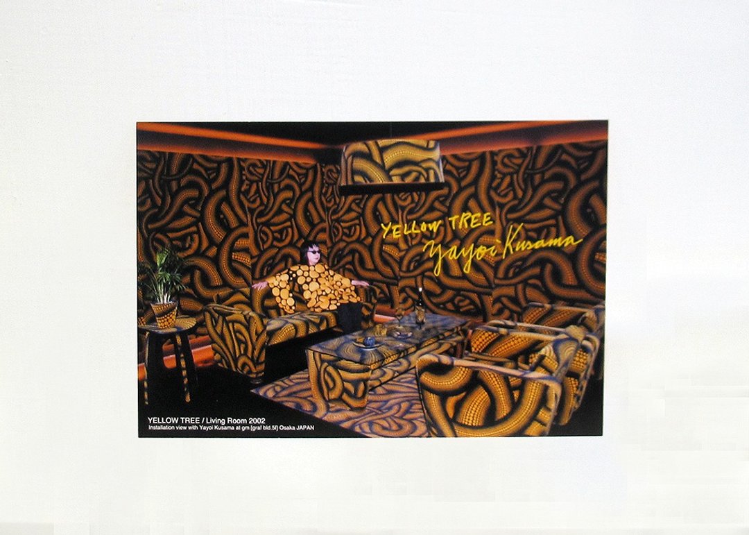 黄色树・客厅Yellow Tree/明信片 Postcard-草间弥生Yayoi Kusama - 卡片/明信片 - 纸 