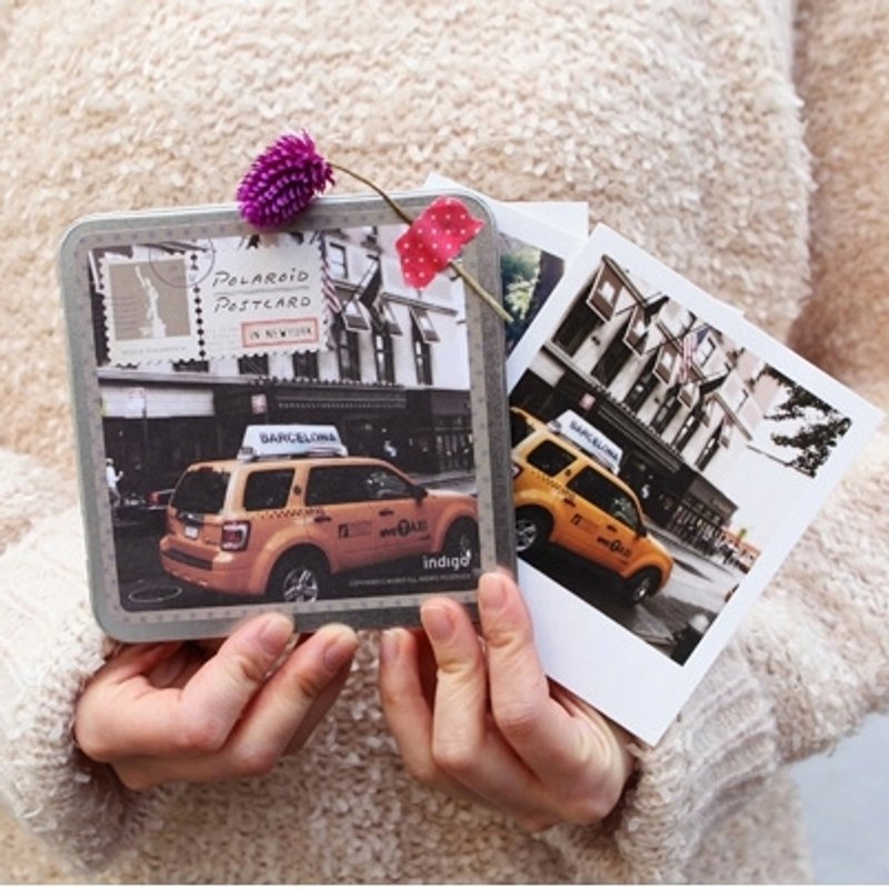 Dessin x Indigo-城市写真明信片方块组-NY,IDG75345 - 卡片/明信片 - 纸 多色