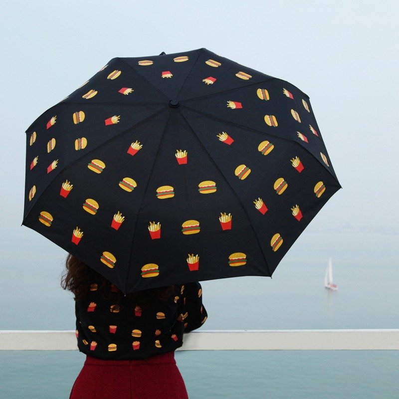 YIZISTORE 雨傘 印花晴雨两用傘 - 雨伞/雨衣 - 其他金属 