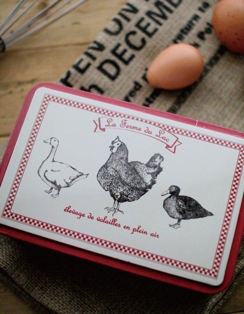 法国efya复古农庄收纳铁盒/置物盒 - 收纳用品 - 其他材质 