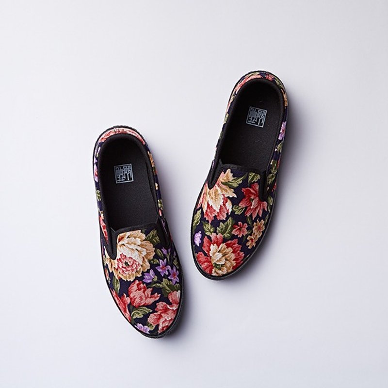 周年庆88折现折117元 | 暖暖日 | 一双京都女子的娃娃鞋.海鸥蓝 - 芭蕾鞋/娃娃鞋 - 其他材质 蓝色