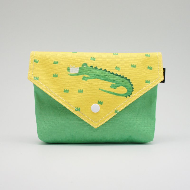 BLR 手工 印花 BRAIN CANDY 联名款 鳄鱼包 BB BAG 肩背包 - 侧背包/斜挎包 - 其他材质 黄色