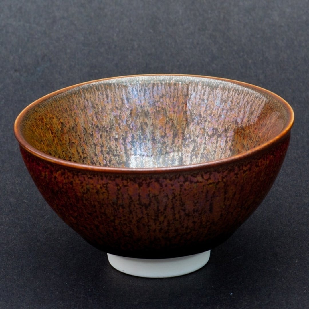 铬黄金油滴天目釉  小茶杯 │原厂出货 品质保证│毕业礼物 - 茶具/茶杯 - 其他材质 灰色