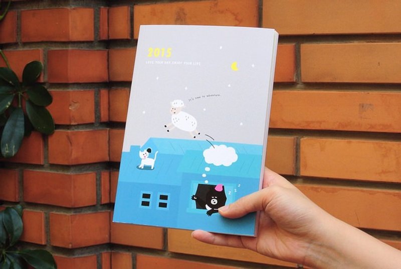 2015发现新农历(时效) - 灰色/Adventure - 笔记本/手帐 - 纸 灰色