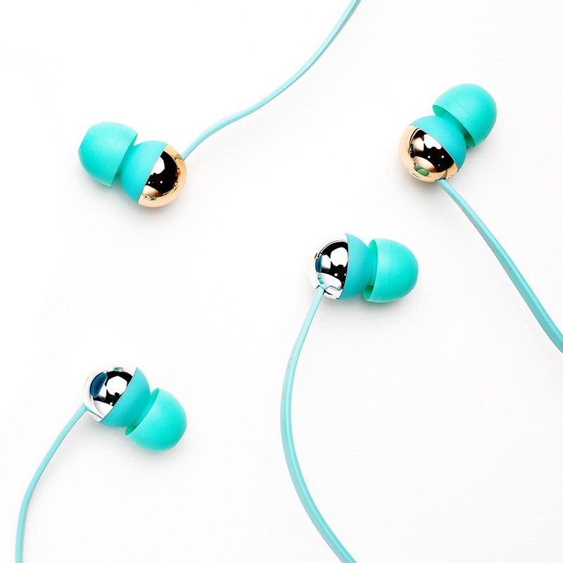 好色声活│hoomia 好设计│*限量组合*【C8S质感银】+【C8G 玫瑰金】魔球立体声入耳式耳机#两支组合#自选色# - 耳机 - 塑料 多色