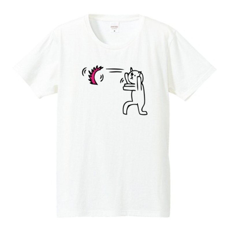 Mohawk cat Punks - 女装上衣 - 其他材质 白色