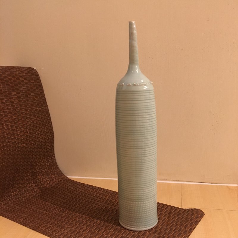 青瓷手作花器 - 植栽/盆栽 - 瓷 