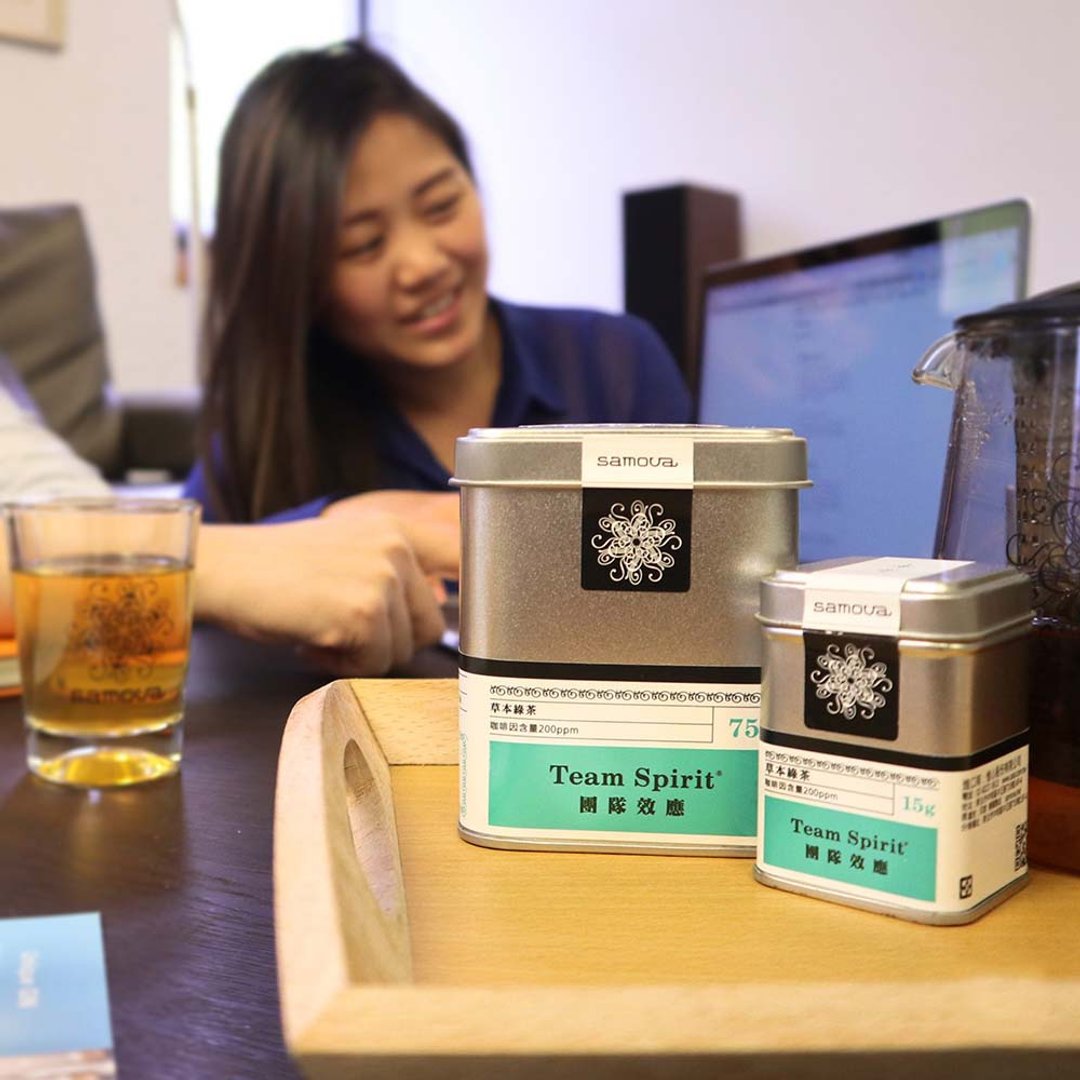 【Tea Tin 原叶马口铁】草本绿茶 儿茶素 团队效应 15-75g - 茶 - 植物．花 绿色