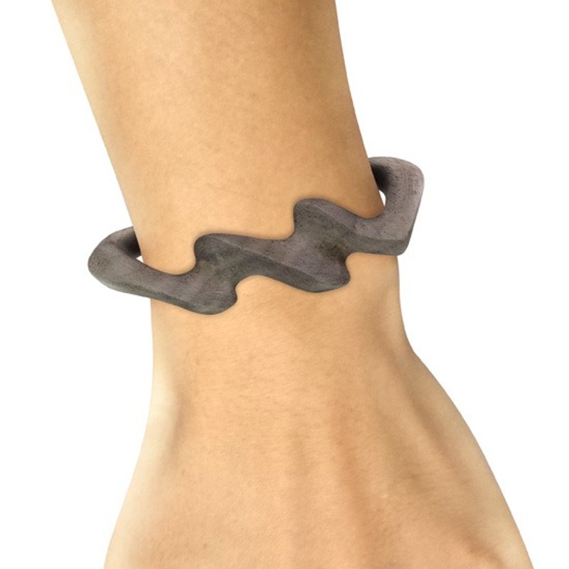 木制手镯 - 木工/竹艺/纸艺 - 木头 橘色