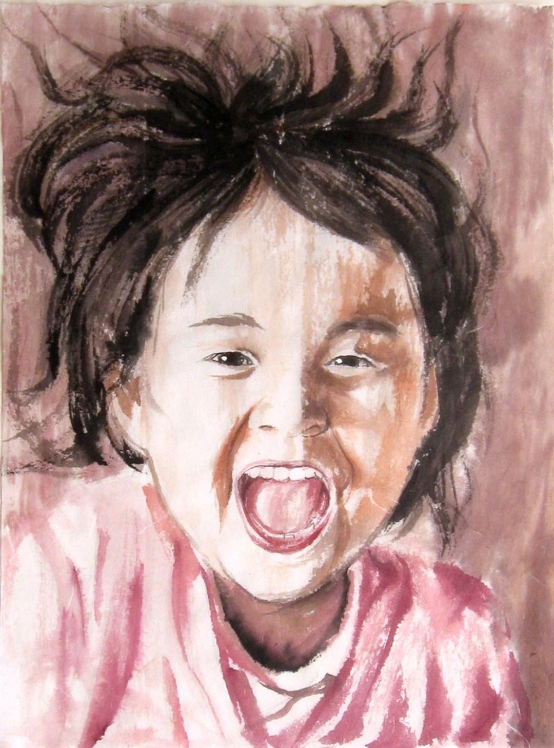 怀旧生日礼物童年画像-赤子心之难忘快乐童年 -A4画心 - 订制画像 - 纸 多色