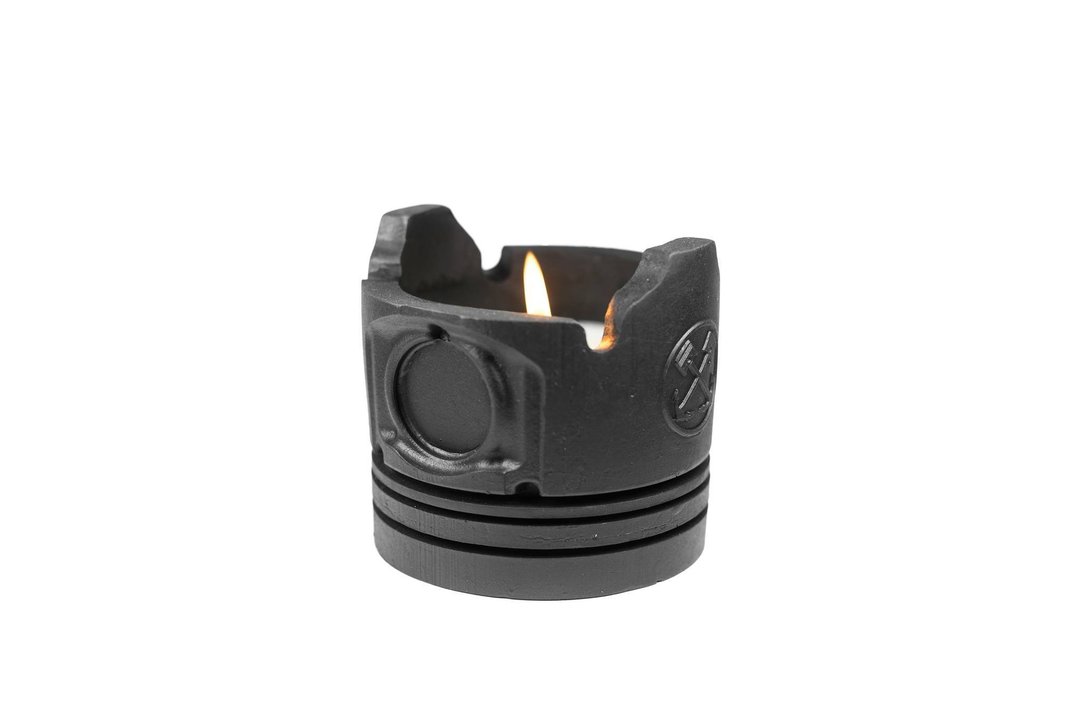 活塞造型蜡烛 / Piston Candle - 蜡烛/烛台 - 蜡 黑色