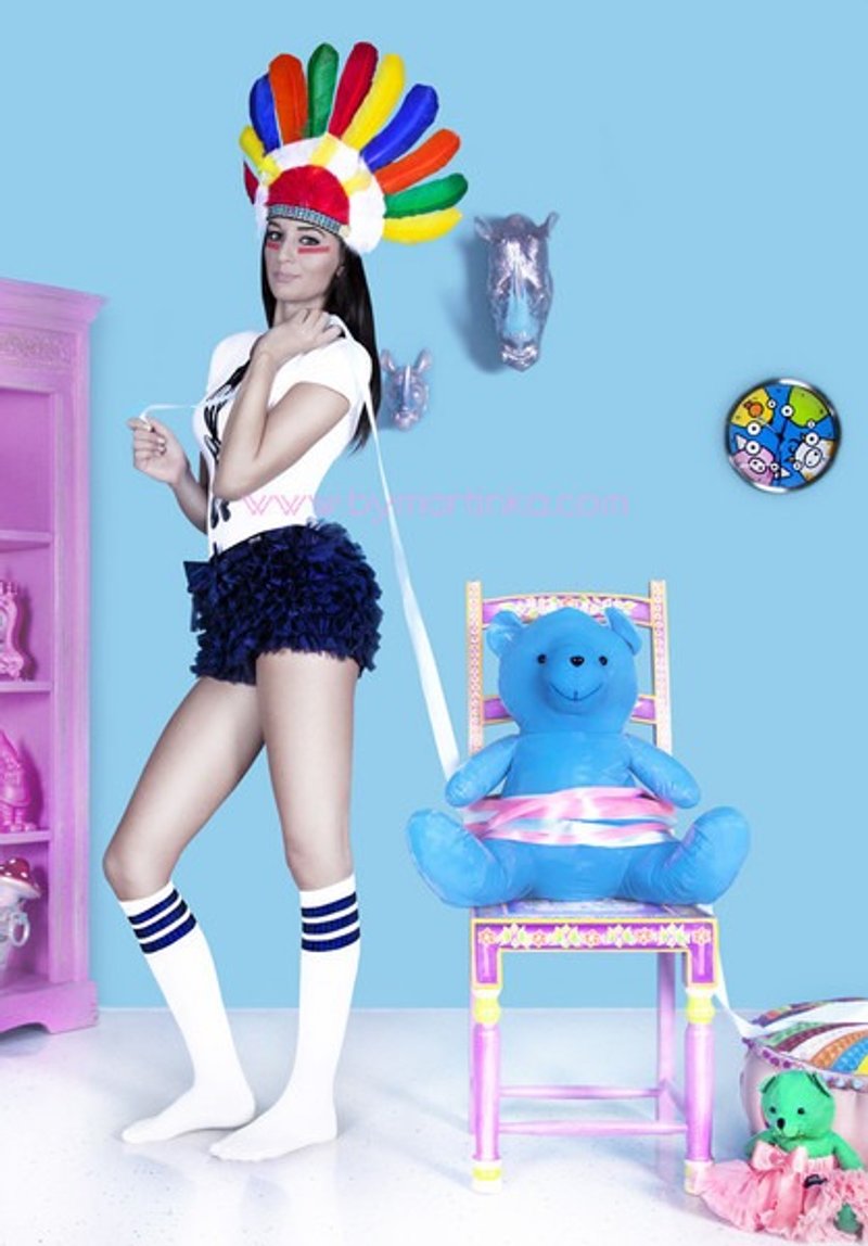 Dolly 俏臀澎裤- 湛蓝星空 - 其他 - 其他材质 蓝色