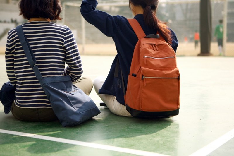 【牛一水佘】韩国 ithinkso Base Backpack 经典款后背包 - 后背包/双肩包 - 防水材质 橘色