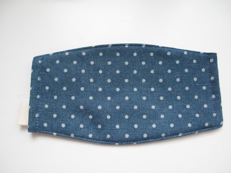 +夏日超强不败丹宁点点 [手工口罩]-Mask+ - 其他 - 其他材质 蓝色
