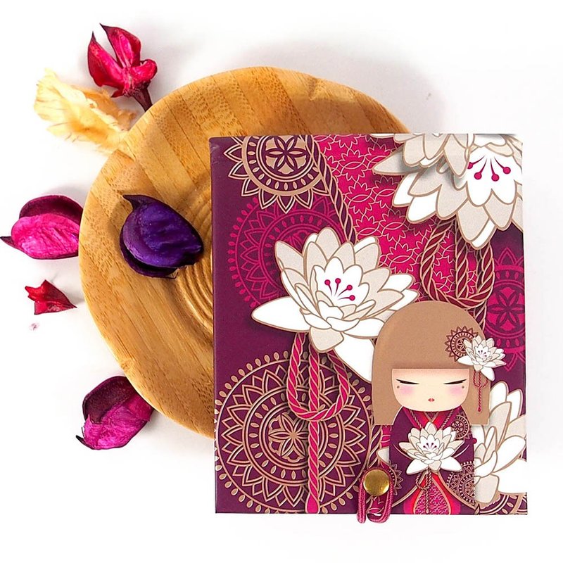 记事本85页附镜-Satoko 真心诚意【Kimmidoll 记事本/日记本】 - 笔记本/手帐 - 纸 紫色